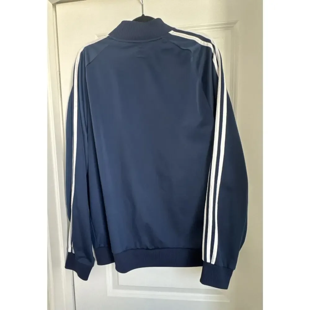 Adidas La Galaxy MLS TrackJacket Navy Blue Size Men’s Size XL